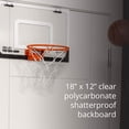 thumbnail image 5 of Pro Mini Indoor Basketball Hoop - Over The Door – Portable - Great For Home, Dorms, Offices, and Gifts, 5 of 10