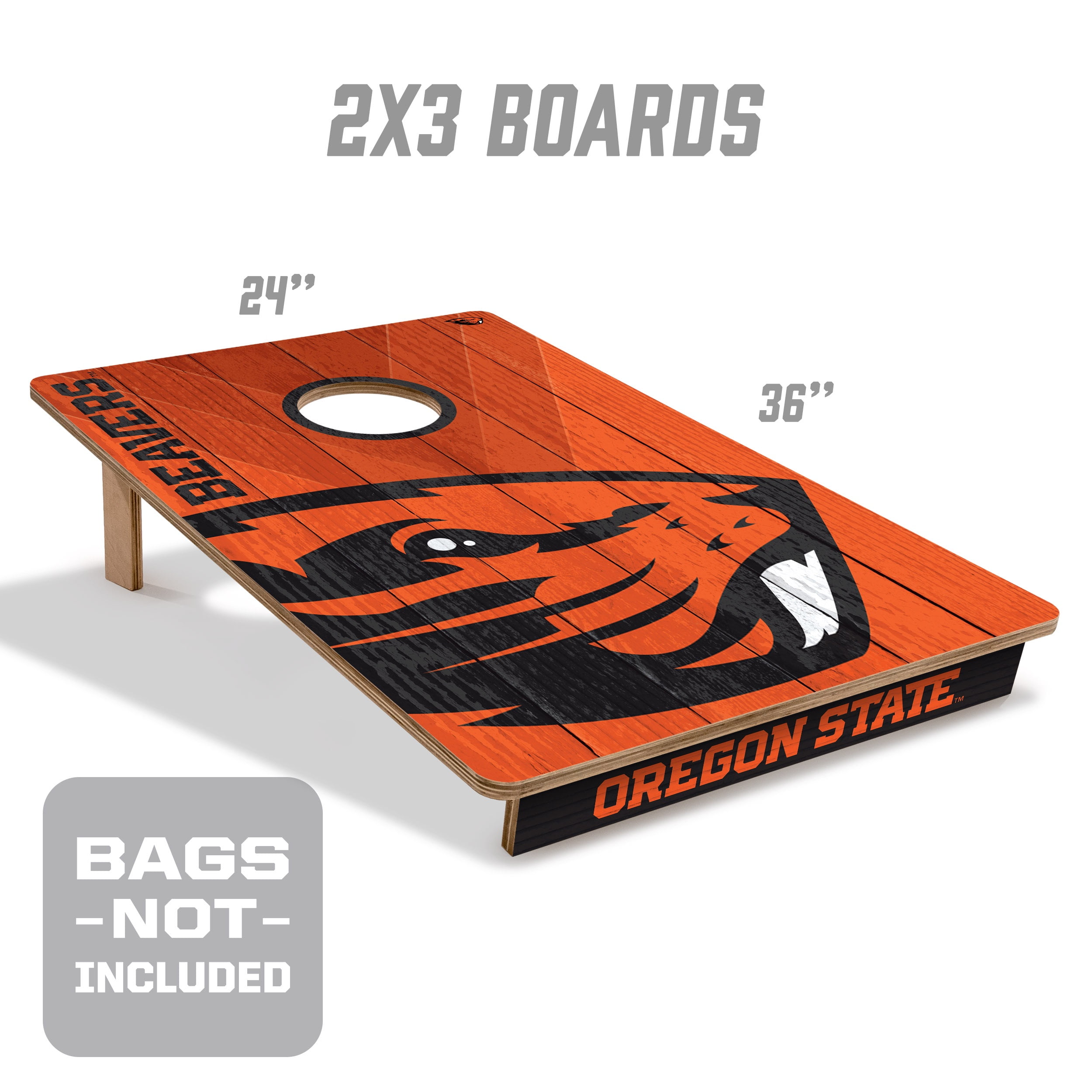 YouTheFan NCAA Oregon State Beavers 2' x 3' Cornhole Game No Bags