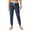 Navy, variant on WLJ Women Colorblock Drawstring Elastic Waistband Pants With Side Pocket