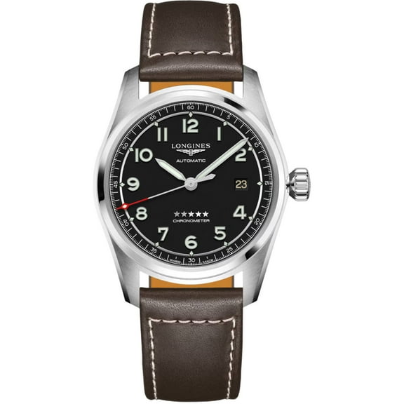 LONGINES Spirit 40MM Chronometer AUTO Black Dial Men's Watch L3.810.4.53.0