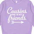 thumbnail image 3 of Inktastic Cousins Make the Best Friends with Arrow Toddler Sweatshirt, 3 of 4