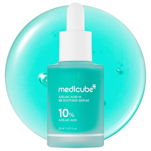 Sérum medicube con ácido azelaico 10, suavizante, 30 ml, para pieles con problemas