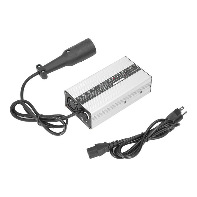 48 Volt Battery , Silver Battery Auto Cut Off 3 Pin Overcharging Aluminum Round Head for Vehicle