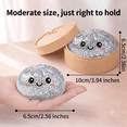 thumbnail image 2 of Glitter Dumpling Squishy, 2026 Upgraded Glitter Dumpling Mystery, Dumpling Stress Balls, Fidget Sensory Balls, Soft Squeeze Accessory for Daily Stress Relief, 2 of 4