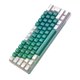 thumbnail image 2 of Teclado de jugador de 62 teclas, interruptor rojo/azul, teclado mecánico con cable para ordenador PC, 2 of 5