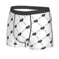 thumbnail image 5 of Goofa Black Rabbit Printed Men's Boxer Briefs Underwear, Moisture-Wicking Underwear, Trunk,Soft and Breathable Cotton Underwear-Small, 5 of 9