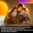 thumbnail image 6 of E26 1800K Amber Warm Sleep Light Bulb, 40W Equivalent, Blue Light Blocking, 3W Mood Soothing Night Bulb, Non-Dimmable, 2 Pack, 6 of 7