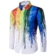 thumbnail image 3 of Camisa de moda para hombre, blusa de manga larga con botones y estampado 3D a rayas, ropa de mujer, ropa de calle vintage para hombre y mujer, camisetas 2024, 3 of 5