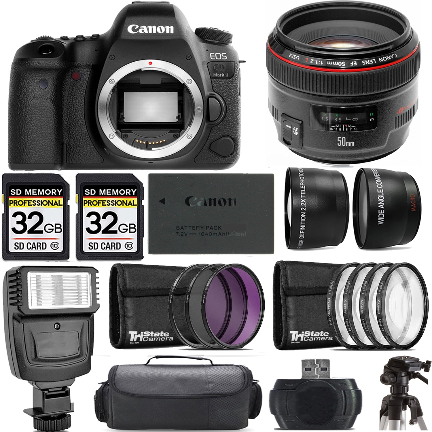 canon 6d mark ii with 50mm 1.8