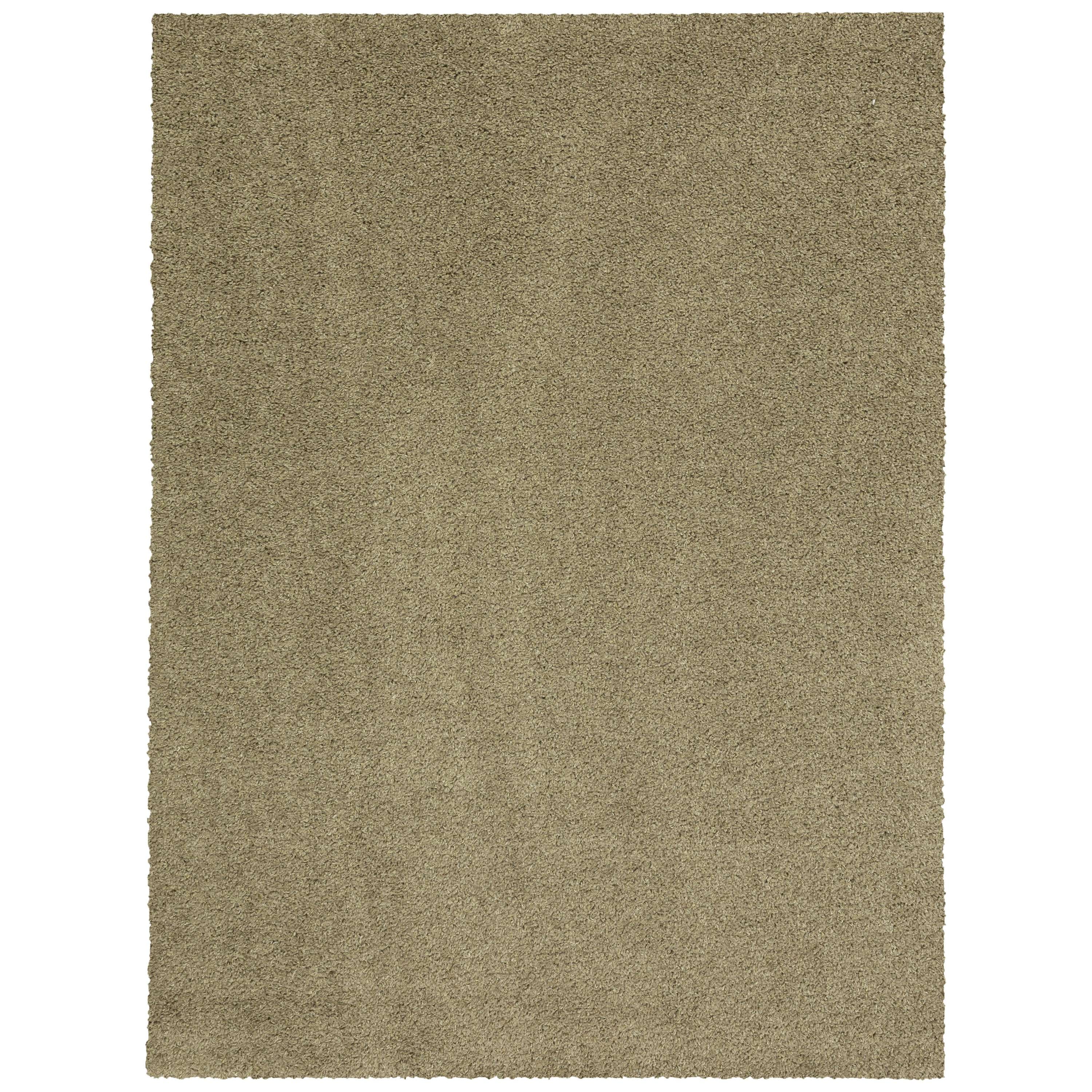 (2 pack) Mainstays Traditional Mushroom Tan Shag Indoor Area Rug, 5' x 7'