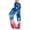 Sky Blue, variant on 4th of July Women's American Flag Drawstring Wide Leg Pants Leggings