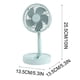 thumbnail image 3 of Ventilador de pie oscilante portátil Blateno con temporizador de luz remoto, ventilador de batería recargable, ventilador personal plegable, ventilador de piso inalámbrico pequeño para dormitorio,, 3 of 8