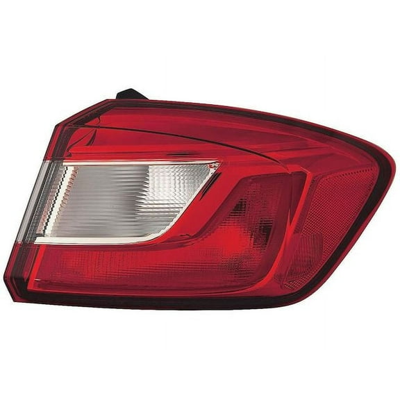 Right Passenger Side Tail Light Assembly - Compatible with 2017 - 2019 Chevy Cruze 2018
