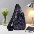 thumbnail image 2 of Small Messenger Bag Men'S Large Capacity Chest Pocket Multi-Function Sports Shoulder Messenger Bag Multi Pocket Leisure Outdoor Durable Chest Backpack Small Shoulder Bag, 2 of 6