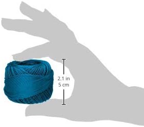 Handy Hands Lizbeth Cordonnet Cotton Size 10-Dark Bright Turquoise - image 3 of 3