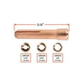 thumbnail image 3 of Consumables Kit for 17-18-26 Series TIG Torches with Stubby Set-Up - Long Nozzle - Sizes: 1/16", 3/32" and 1/8" (Model: AK-4-STUBL), 3 of 6