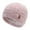 Pink, variant on Hats for Women Mens Hats Winter Men And Women Padded And Thickened Warm Hat Outdoor Letters Knitted Hat Fall And Winter Riding Neck Warm Wool Hat