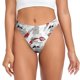 thumbnail image 1 of Balery Koi Fish Tangas de Algodón para Mujer con Estampado – Ropa Interior Sexy, Transpirable, G-string-Small, 1 of 6