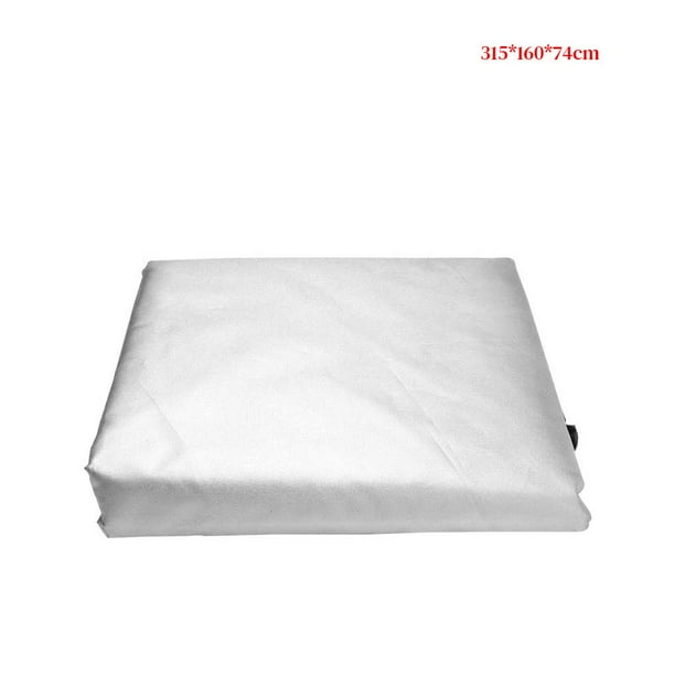 Cubierta de muebles para exterior, interior, mesa, sofá, silla, protector, impermeable, a prueba de rayos UV, a prueba de viento, cubierta antipolvo, 315x160x74cm sidaley HA001768-08