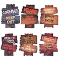thumbnail image 2 of 6Pcs Halloween Yard Signs Portable Hanging Sign for Garden (Random Style), 2 of 7