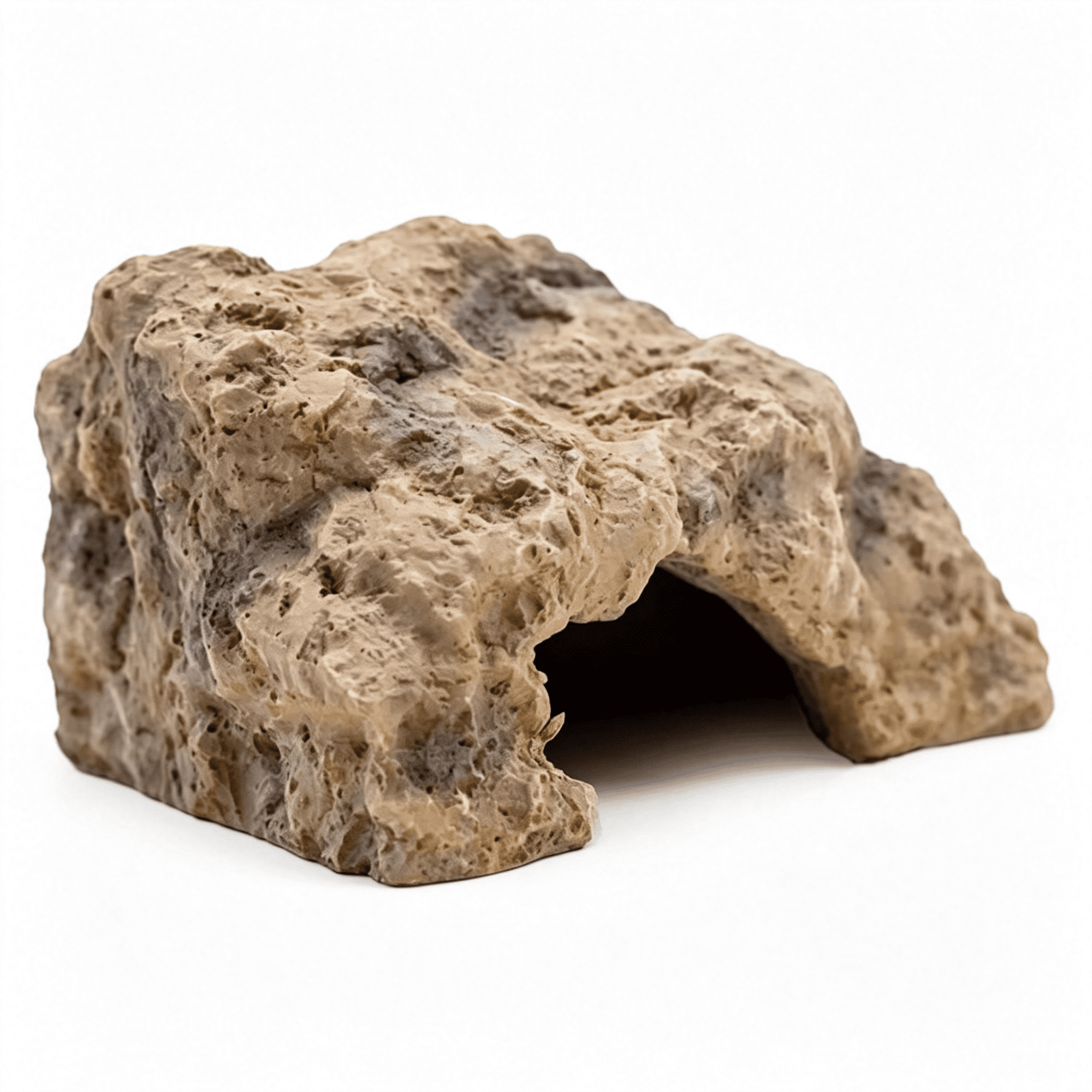 ACDANC Reptile Hide for Leopard Gecko, Bearded Dragon, Ball Python & Tortoise – Terrarium Habitat Décor, Snake Hide & Lizard Hideout(Resin, Large)