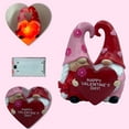 thumbnail image 4 of Valentine's Day Dwarf Statue Desktop Ornament Romantic Gift Home Table Decor, 4 of 7