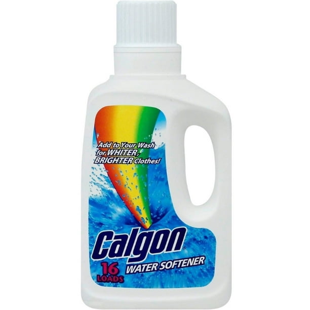 2 Pack Calgon Water Softener, Laundry Detergent Booster 32 oz