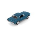 thumbnail image 6 of 1964 Ford Mustang Coupe (1964.5), Metallic Turquoise Blue - Welly 22451/4D - 1/24 Scale Diecast Model Toy Car (Brand New but NO BOX), 6 of 8