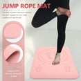 thumbnail image 3 of HLONK Tapis Rond de Pilates pour Exercice, Gym, Voyage, Rose, 3 of 8