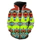 thumbnail image 1 of Sudadera con capucha y cremallera para hombre, estilo nacional retro, unisex, divertida, con estampado 3D, estilo Harajuku, manga larga, 1 of 6