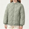 thumbnail image 6 of LIaqionyy Kids Quilted Jackets Lightweight Button down Jacket Boys Girls Warm Coats Padded Outwear with Pockets, 6 of 7