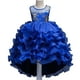 thumbnail image 5 of Vestido de actuación para niños, vestido de princesa de cola grande para niños, vestido de actuación hinchado con forma de pastel, 5 of 5