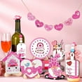thumbnail image 7 of Valentine's Day Tiered Tray Decor Farmhouse Gnome Envelope Wooden Table Sign Heart Banner Rustic Tabletop Centerpiece Decoration for Valentine's Day Wedding Anniversary (Tray NOT Included), 7 of 7