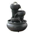 thumbnail image 1 of yuksok Cascade Intérieure Illuminée pour Maison Terrasse Pendaison de Crémaillère Bureau Table, 1 of 9