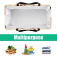 thumbnail image 5 of Toucan Large Capacity Reusable Toy, Picnic, and Storage Basket - Foldable Oxford Cloth Material for Ultimate Convenience, 5 of 7