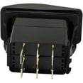 thumbnail image 2 of 6 Pin ON-Off-ON Rocker Switch VLD2S00B-AZC00-000 DPDT 20A 12V DC, 2 of 6
