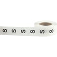 thumbnail image 2 of Clear Circle S Clothing Stickers | 0.75" Inch Round | 500 Pack, 2 of 5