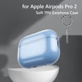 thumbnail image 1 of Audífonos Funda de soporte de caja de carga de para Apple Airpods Pro 2 (con agujero azul), 1 of 5