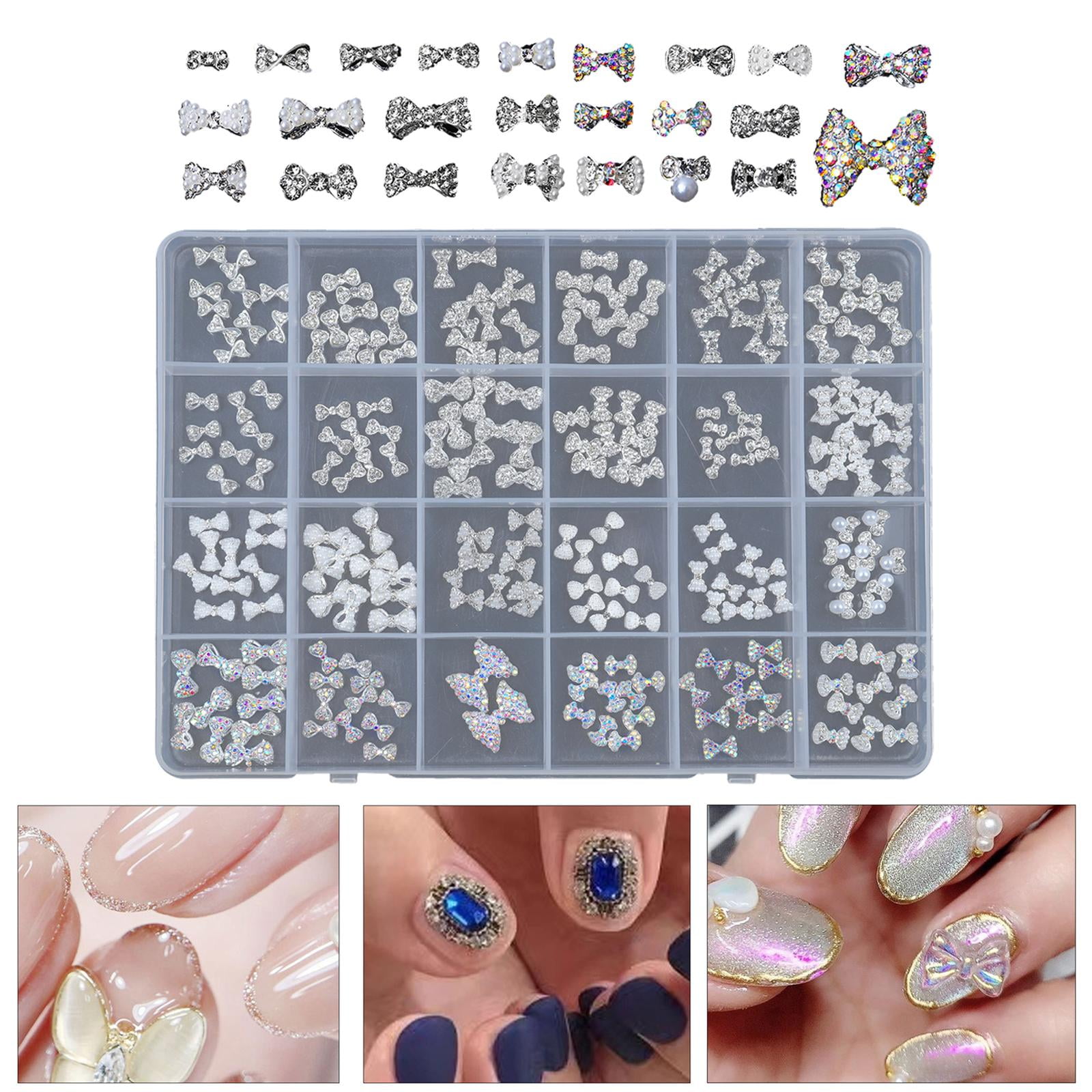 Professional Nail Rhine Bulk for Manicure Decoration, s Nails Ornaments Nail Crystals for Supplies Accessories - SP02