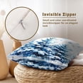 thumbnail image 3 of Pine Tree Throw Pillow Covers 16x16 Inches Set of 2 Winter Snowy Falling Snowflakes Trees Blue Winter Pillowcase for Bedroom Living Room Cushion Sofa, 3 of 6
