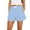 Blue, variant on Yuzhih Women's Sweat Shorts Summer Elastic Waisted Shorts with Pocket Loose Athletic Lounge Casual Running Bottoms