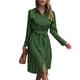 thumbnail image 2 of Vestido De Un Solo Pecho,Vestido De Manga Larga, Vestido Elegante De Mujer Delgado, Vestido De Color Puro, Funcionalidad Versátil, 2 of 6