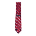thumbnail image 3 of Corbata Tommy Hilfiger a rayas rojas para hombre, 8 cm de ancho, 3 of 4