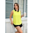 thumbnail image 5 of Pinspark Women's Sleeveless Workout Tank Top UPF 50+ Quick Dry Lightweight Athletic Running Yoga Shirt for Fitness Gym Training, 5 of 7