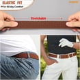 thumbnail image 5 of WHIPPY Braided Belt for Men Woven Stretch Belts for Jeans Pants, 5 of 7