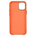 thumbnail image 2 of Funda para teléfono ultrafina a prueba de golpes de 5,4 pulgadas para iPhone 12 Mini con forro de microfibra suave antiarañazos, color naranja, 2 of 14