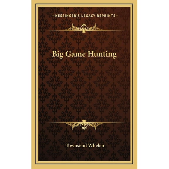 Big Game Hunting (Hardcover)