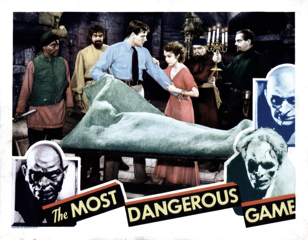 The Most Dangerous Game Movie Poster Masterprint (28 x 22) The Most Dangerous Game Movie Poster Masterprint (28 x 22)