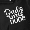 thumbnail image 7 of NOLDARES Boys And Girls Clothes Long Sleeve Letter Print Hoodie Sweatshirt & Pant 2PCS Fall Outfits(Y146-Black), 7 of 7