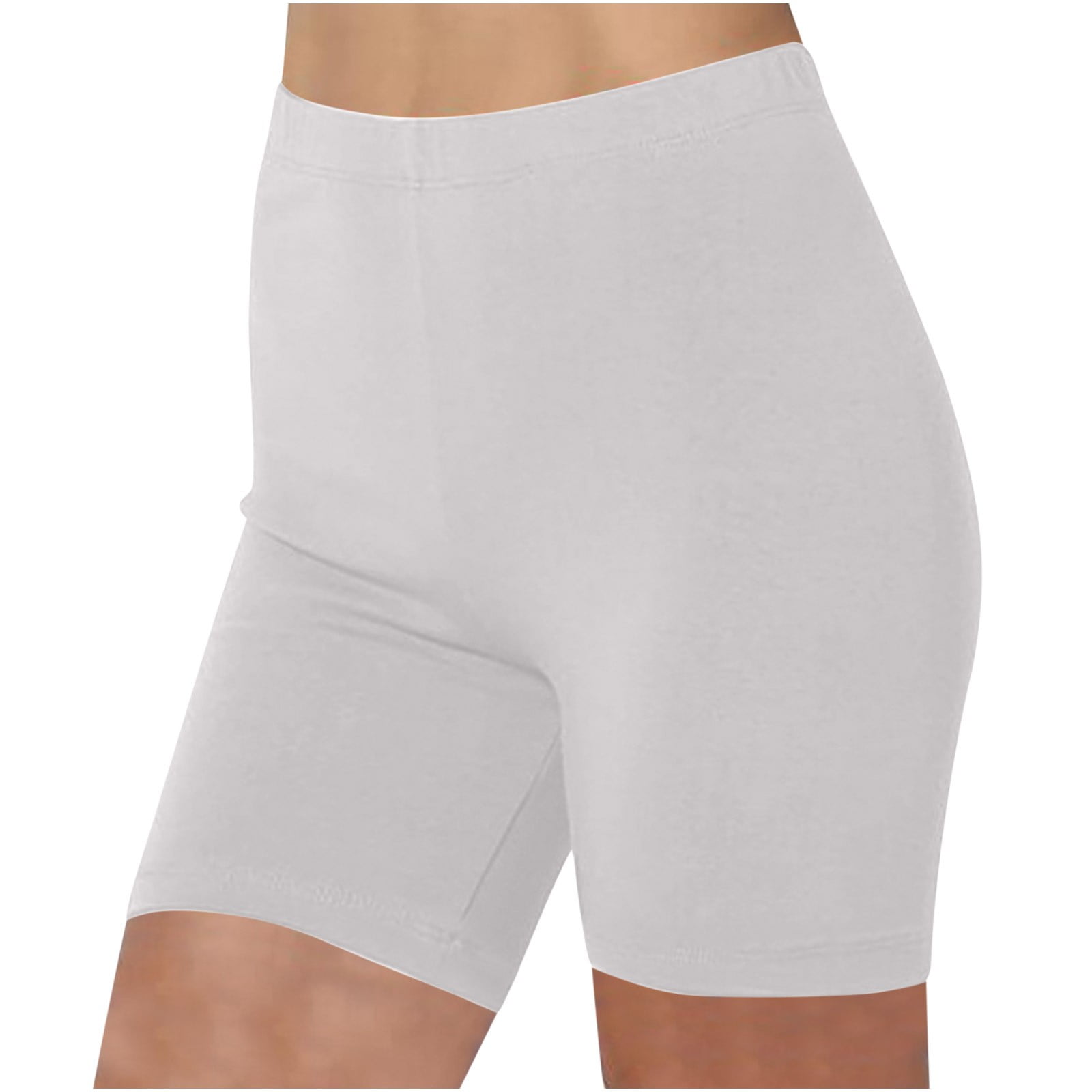 2 Pack Women's Slip Shorts Cotton Underwear, Anti Chafing Safety Boy Shorts  Panties Under Dress, Yoga